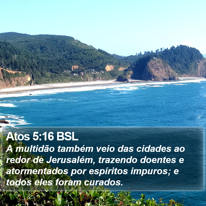 Atos 5:16 BSL Bible Study