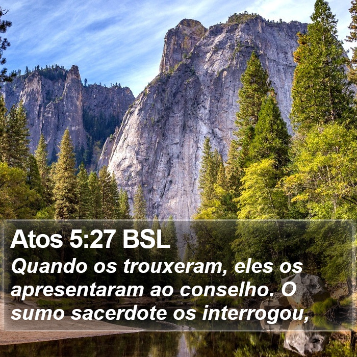 Atos 5:27 BSL Bible Study