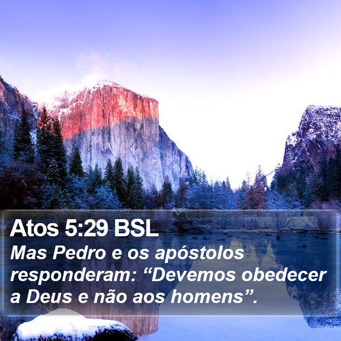 Atos 5:29 BSL Bible Study