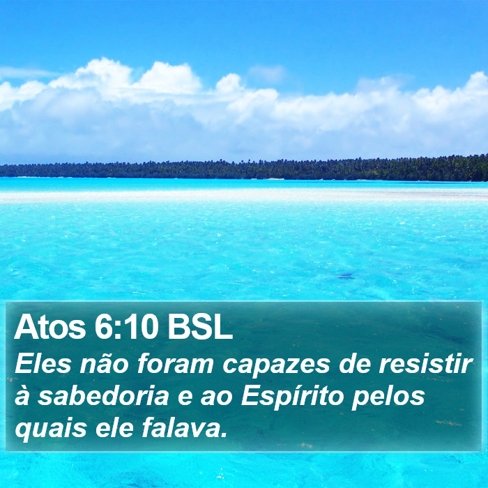 Atos 6:10 BSL Bible Study