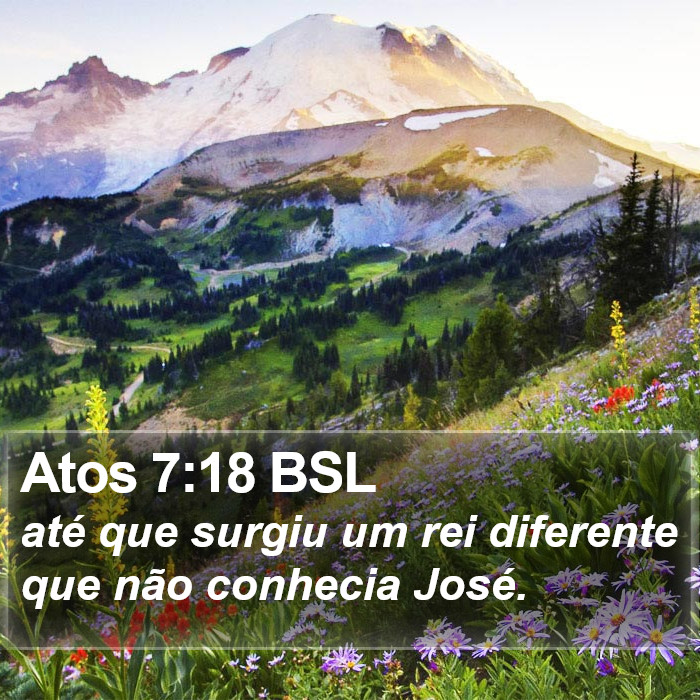 Atos 7:18 BSL Bible Study