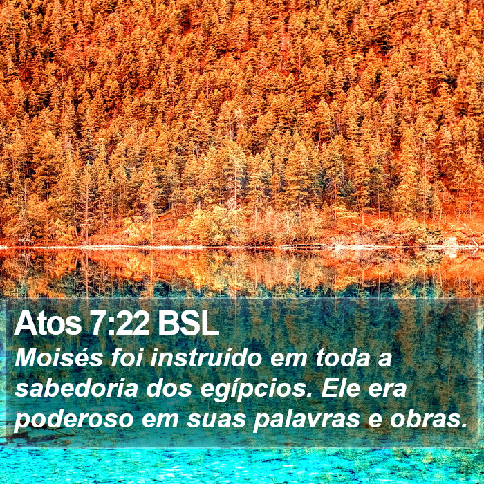 Atos 7:22 BSL Bible Study