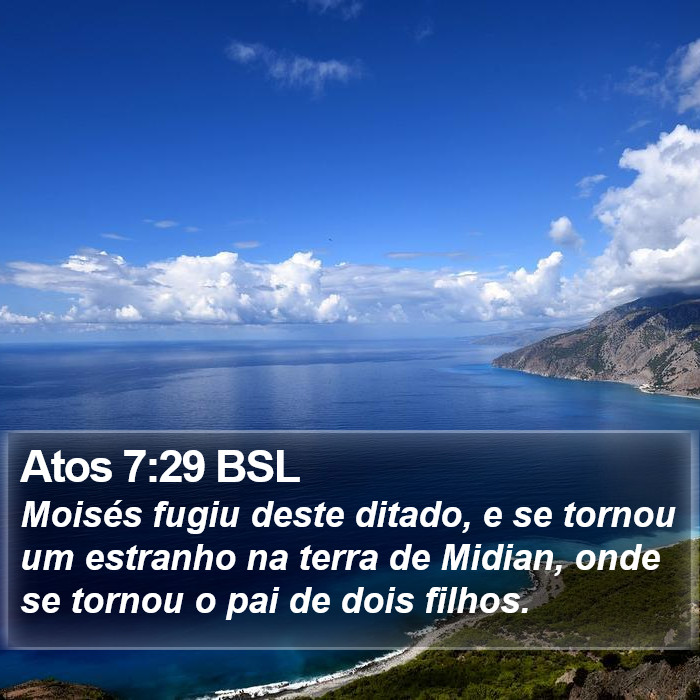 Atos 7:29 BSL Bible Study