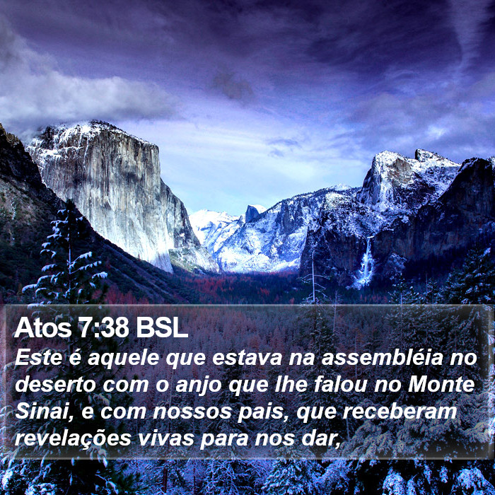 Atos 7:38 BSL Bible Study