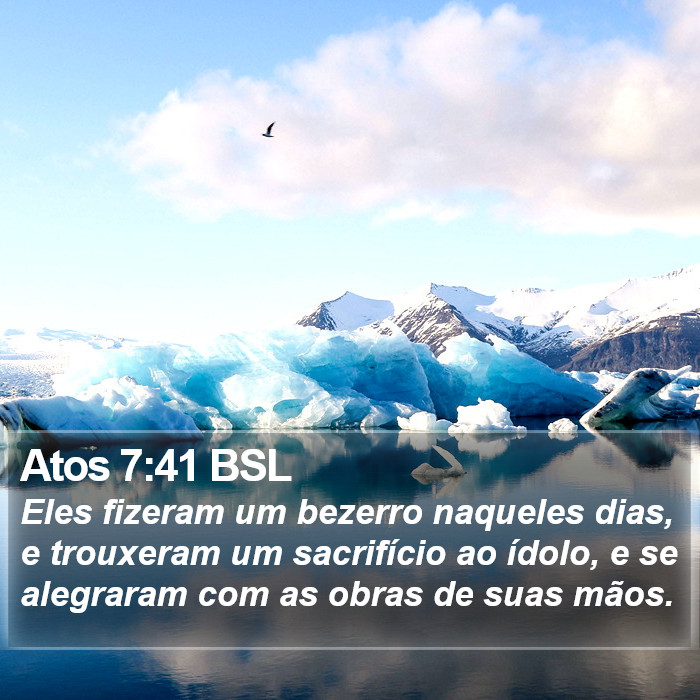 Atos 7:41 BSL Bible Study