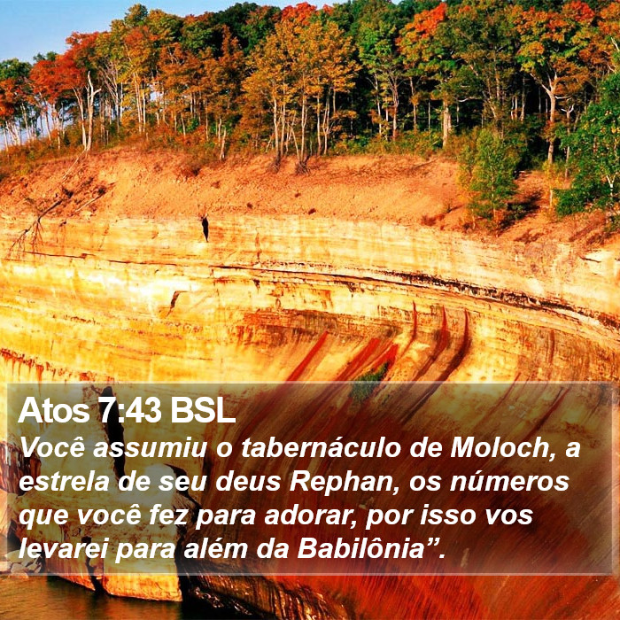 Atos 7:43 BSL Bible Study