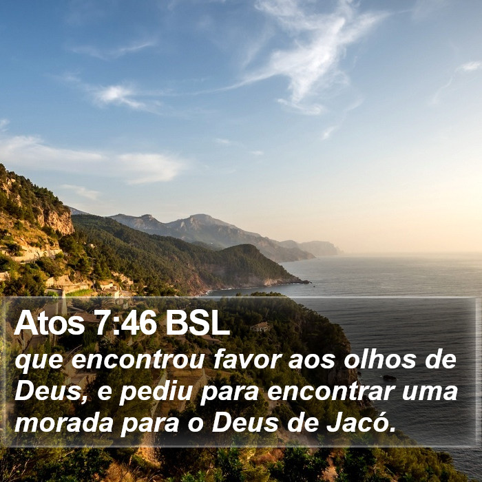 Atos 7:46 BSL Bible Study