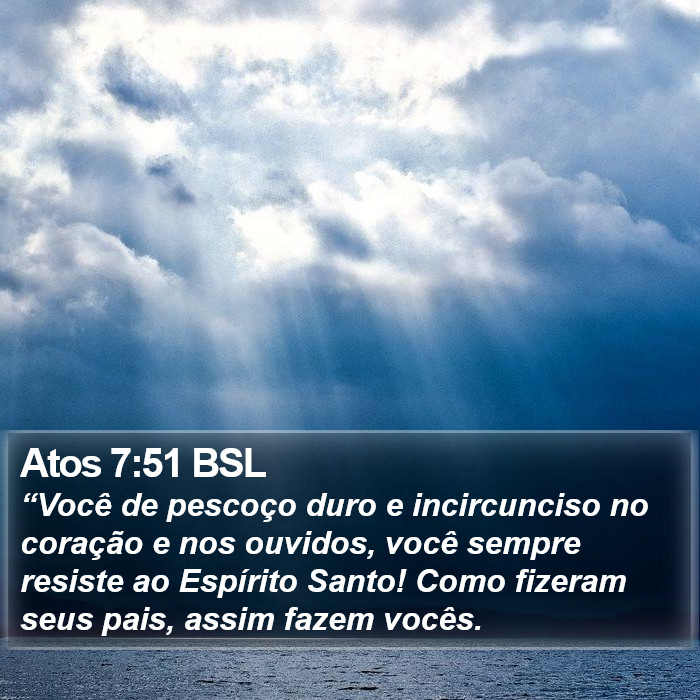 Atos 7:51 BSL Bible Study