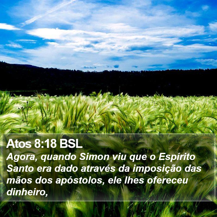 Atos 8:18 BSL Bible Study