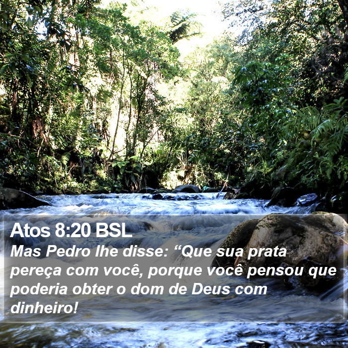 Atos 8:20 BSL Bible Study