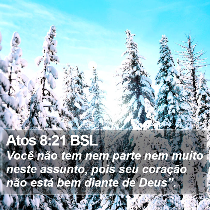 Atos 8:21 BSL Bible Study