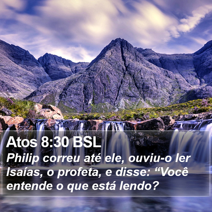 Atos 8:30 BSL Bible Study