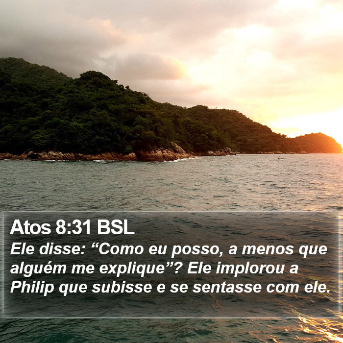 Atos 8:31 BSL Bible Study