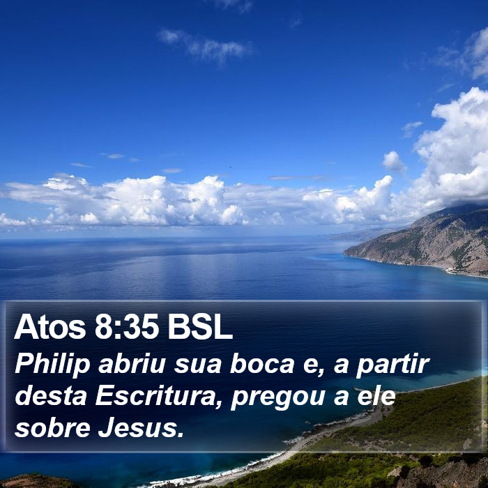 Atos 8:35 BSL Bible Study