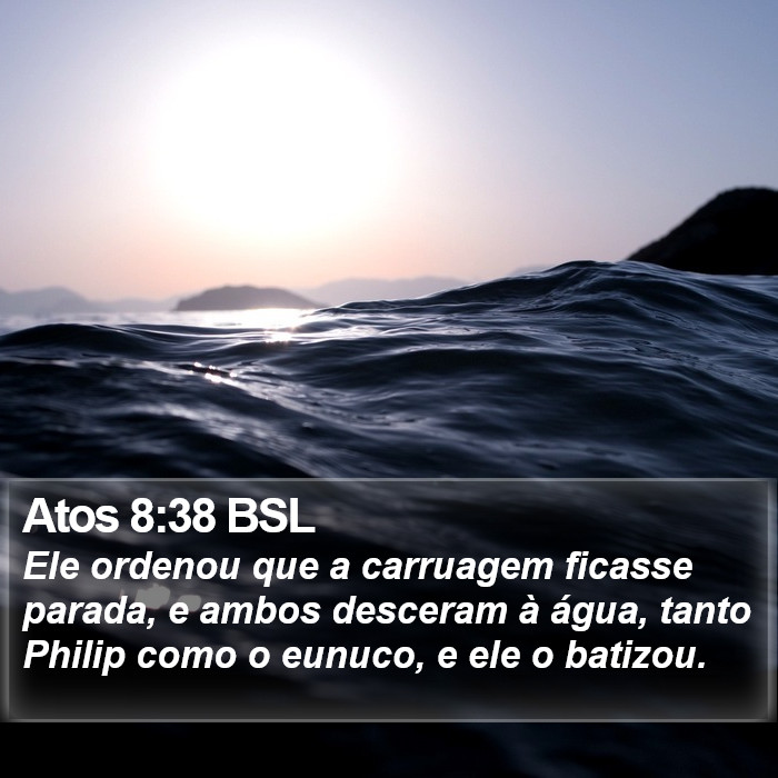 Atos 8:38 BSL Bible Study