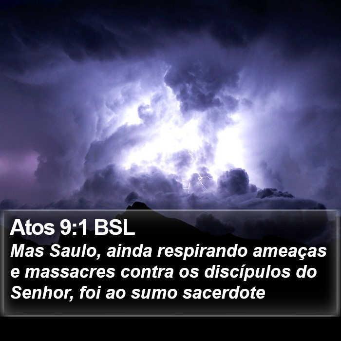 Atos 9:1 BSL Bible Study