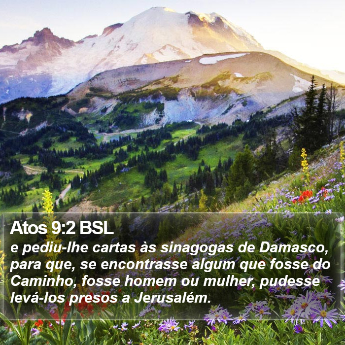 Atos 9:2 BSL Bible Study