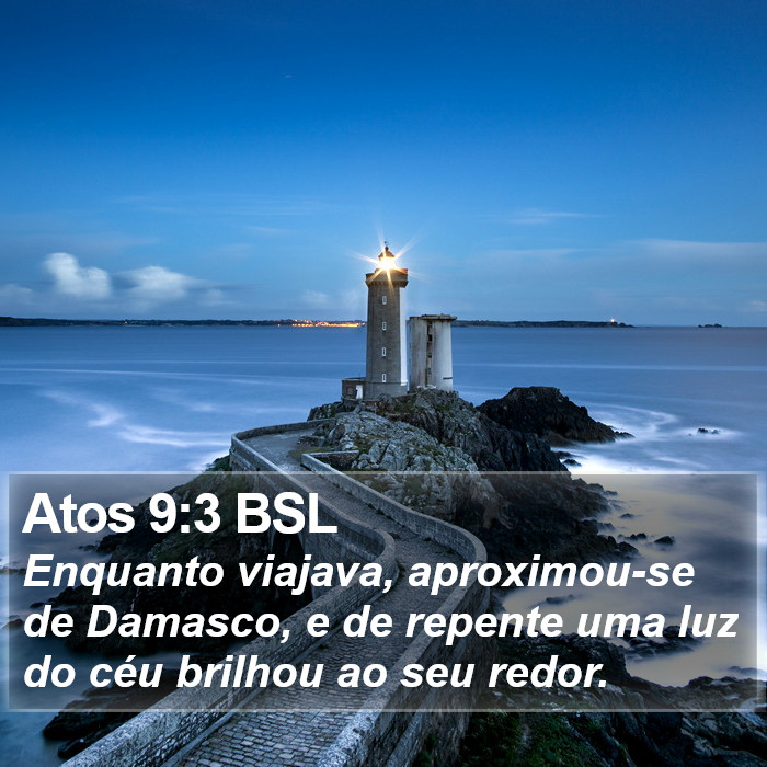 Atos 9:3 BSL Bible Study