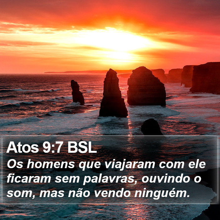 Atos 9:7 BSL Bible Study