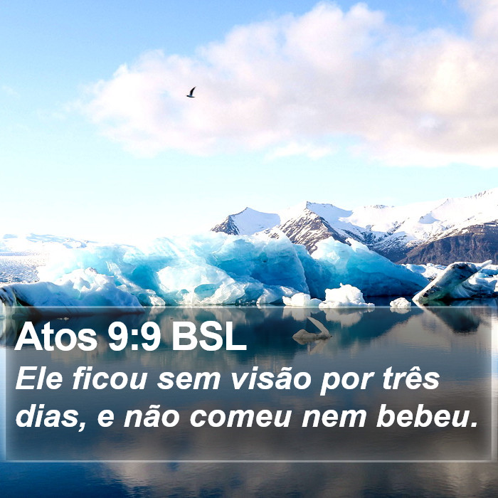 Atos 9:9 BSL Bible Study