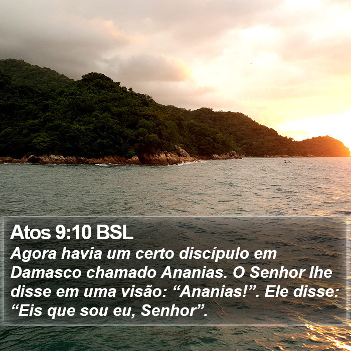 Atos 9:10 BSL Bible Study