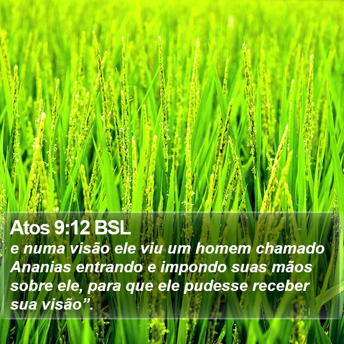 Atos 9:12 BSL Bible Study