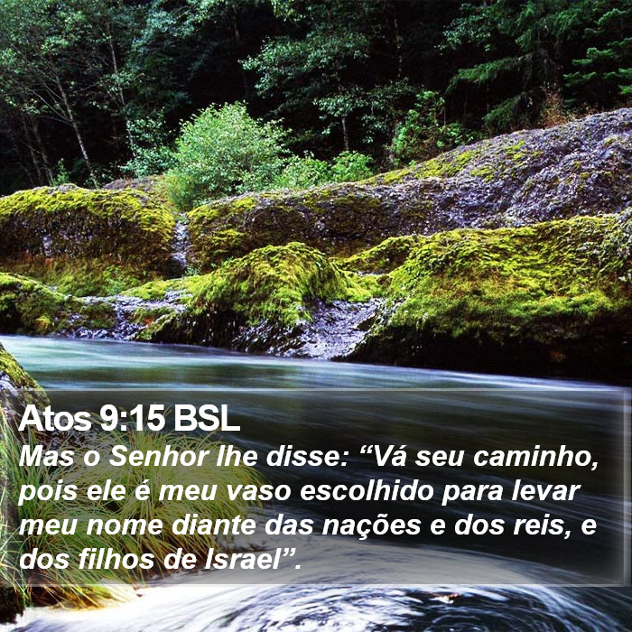 Atos 9:15 BSL Bible Study