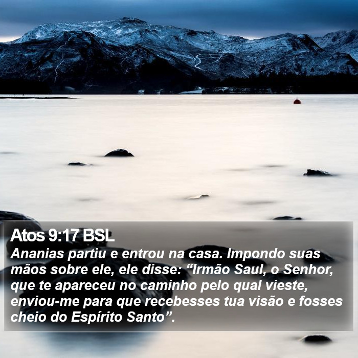 Atos 9:17 BSL Bible Study