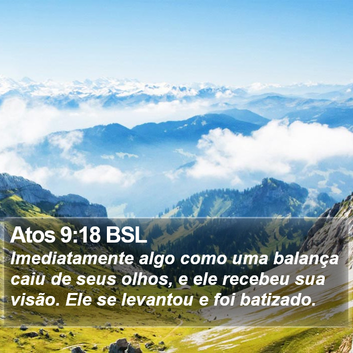 Atos 9:18 BSL Bible Study