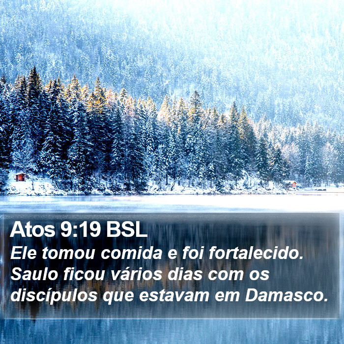 Atos 9:19 BSL Bible Study