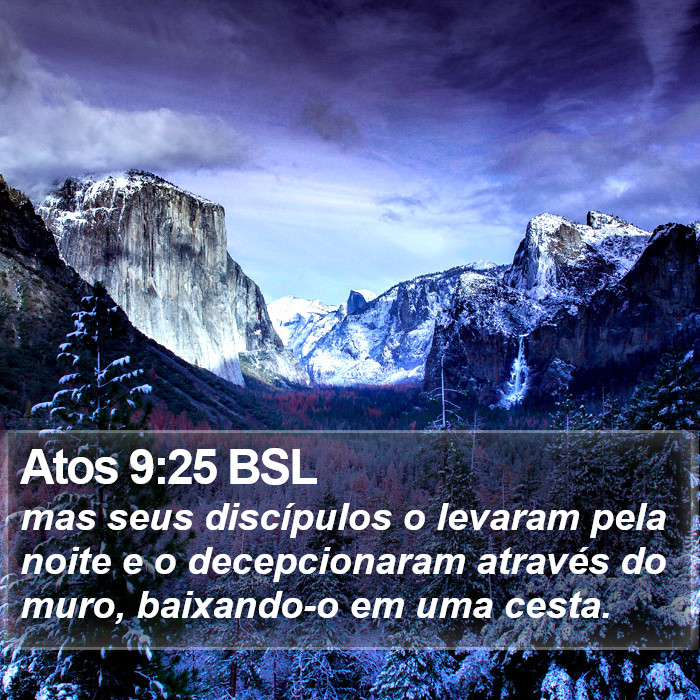 Atos 9:25 BSL Bible Study