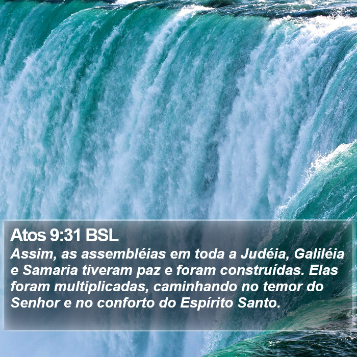 Atos 9:31 BSL Bible Study