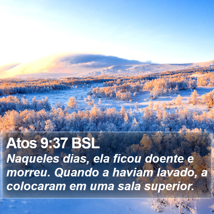 Atos 9:37 BSL Bible Study