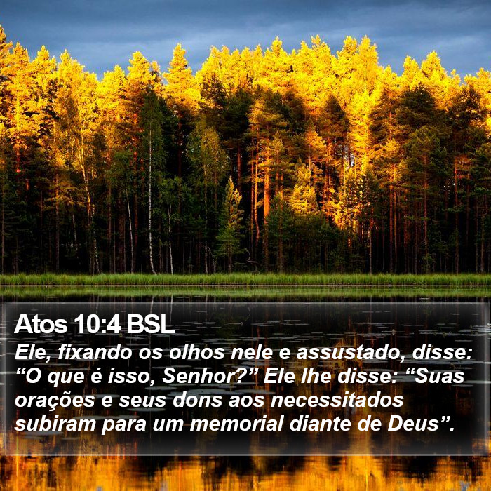 Atos 10:4 BSL Bible Study