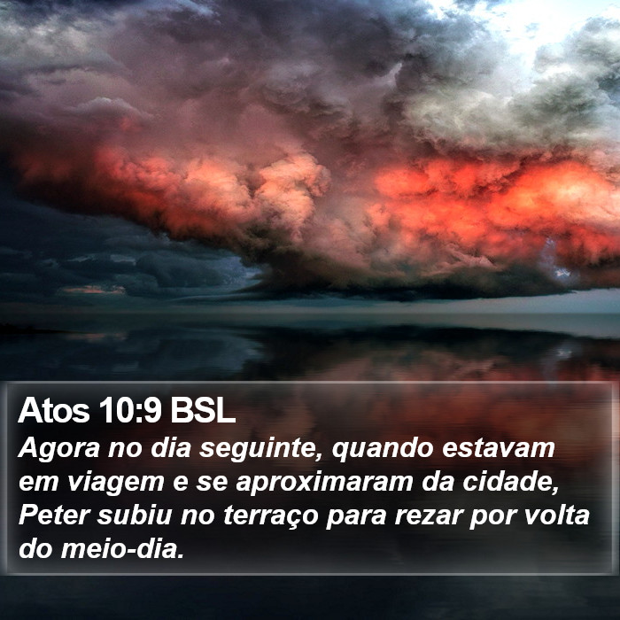 Atos 10:9 BSL Bible Study