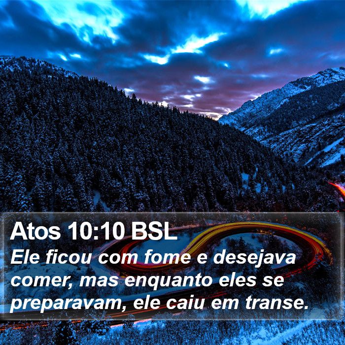 Atos 10:10 BSL Bible Study