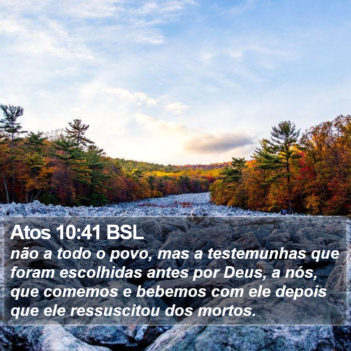 Atos 10:41 BSL Bible Study