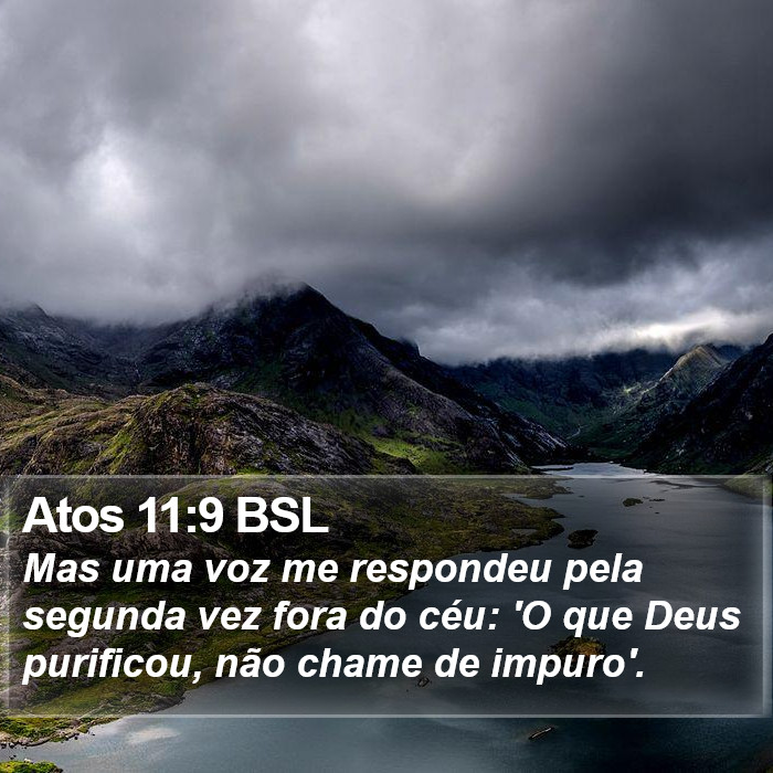 Atos 11:9 BSL Bible Study