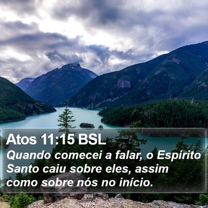 Atos 11:15 BSL Bible Study