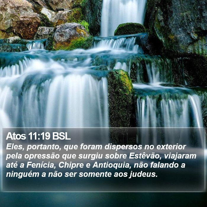 Atos 11:19 BSL Bible Study