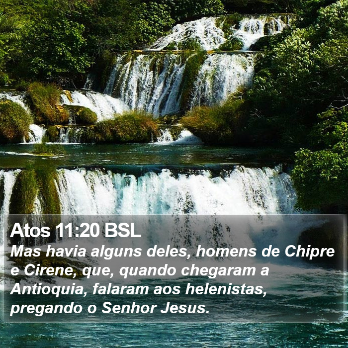 Atos 11:20 BSL Bible Study
