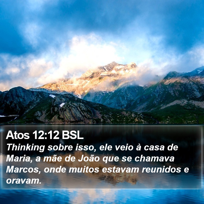 Atos 12:12 BSL Bible Study