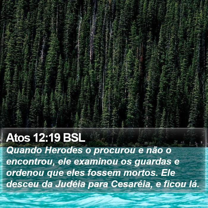 Atos 12:19 BSL Bible Study