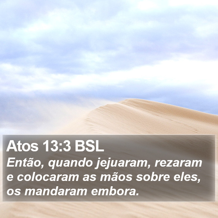 Atos 13:3 BSL Bible Study