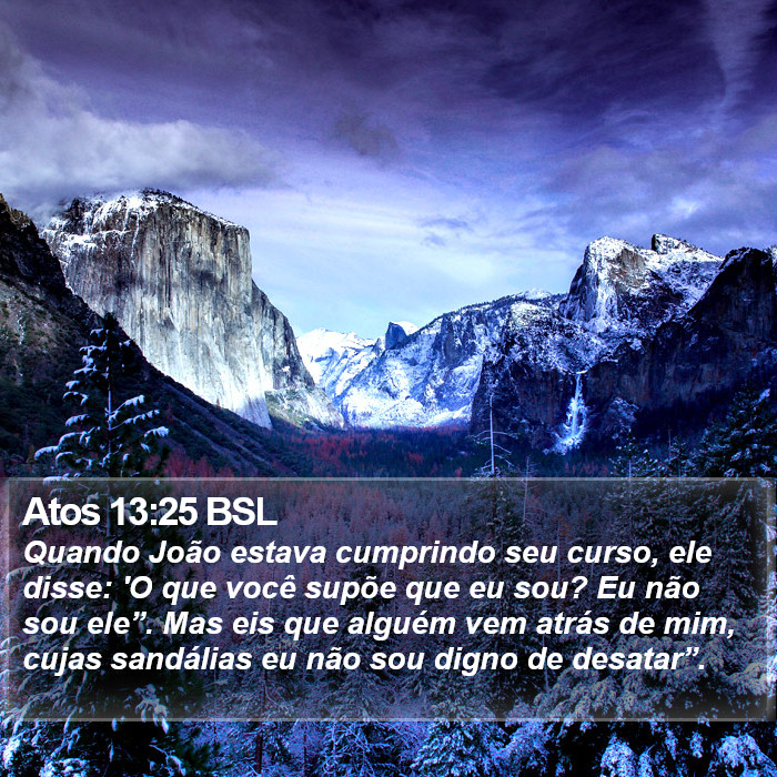 Atos 13:25 BSL Bible Study