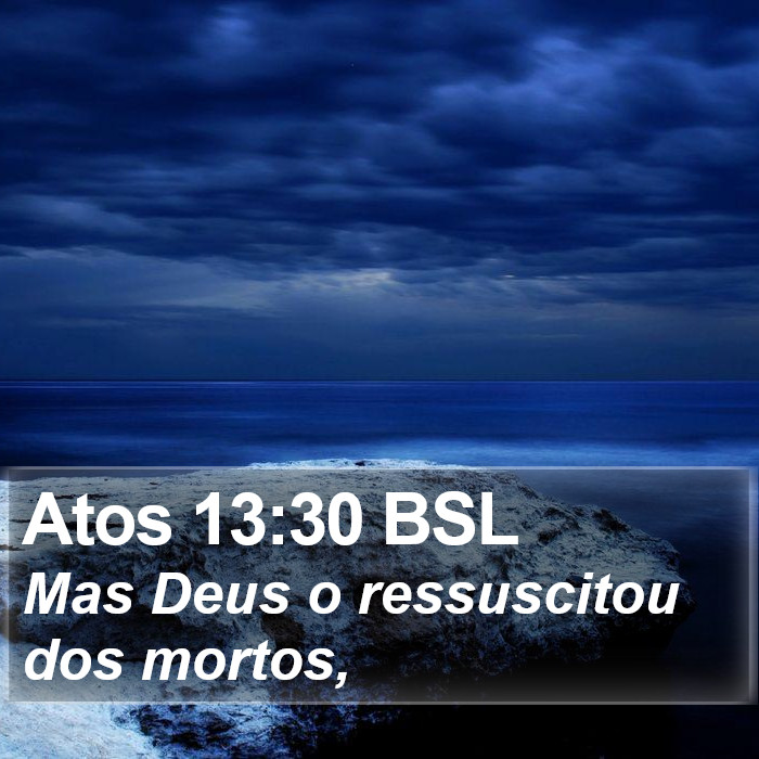 Atos 13:30 BSL Bible Study