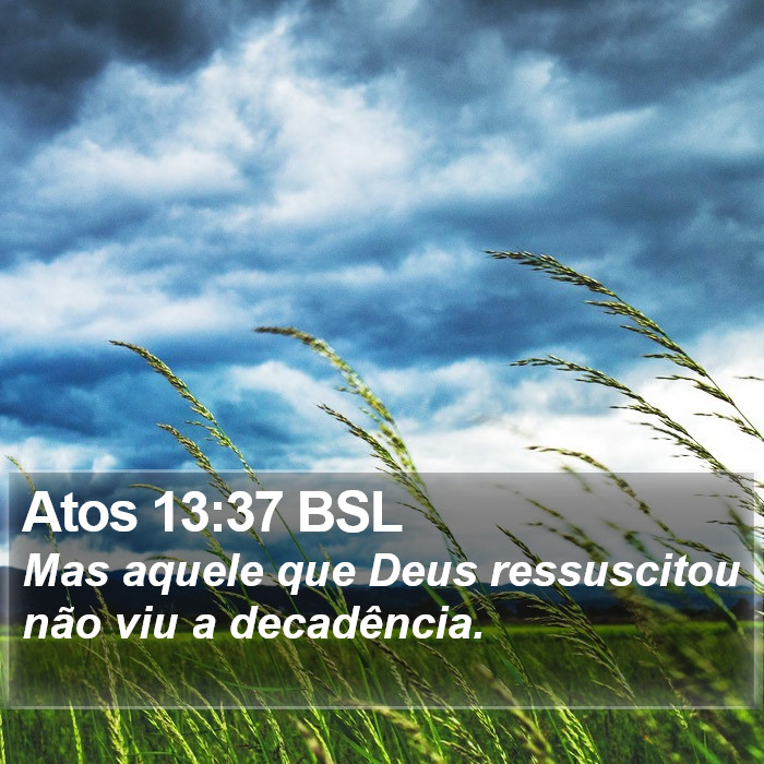 Atos 13:37 BSL Bible Study