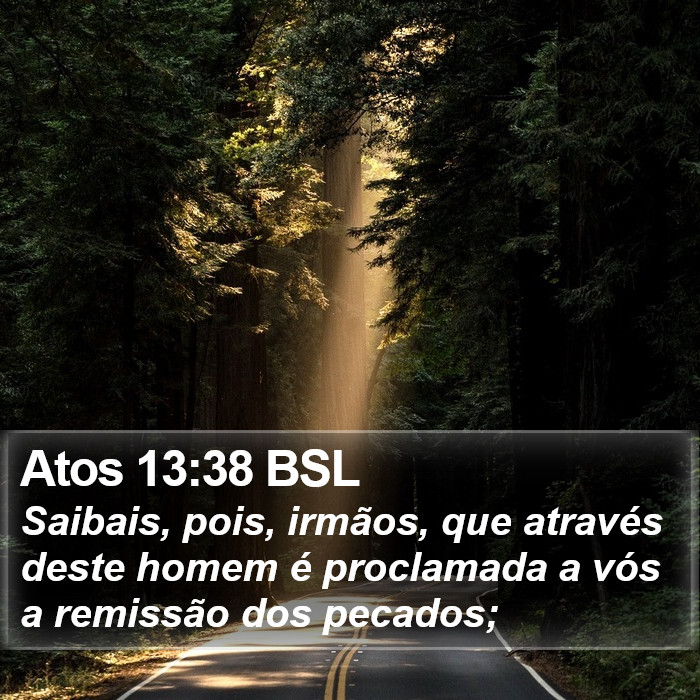 Atos 13:38 BSL Bible Study