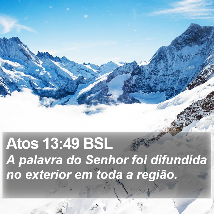 Atos 13:49 BSL Bible Study