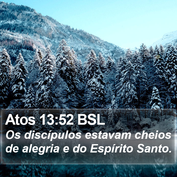 Atos 13:52 BSL Bible Study